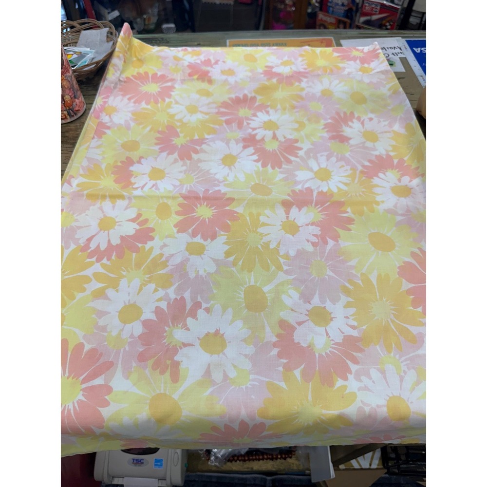 Vintage Daisy Pillow Cases Set of 2